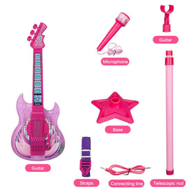 TAKIHON music buttons and volume control let kids explore sounds and melodies.