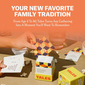 TALES prompts bridge teen and kid conversations across generations.
