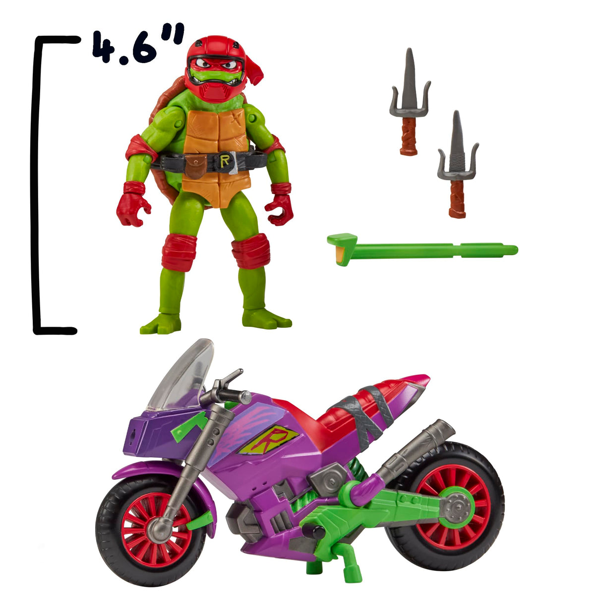Exclusive Raphael figure from Tales TMNT portrait with red mask