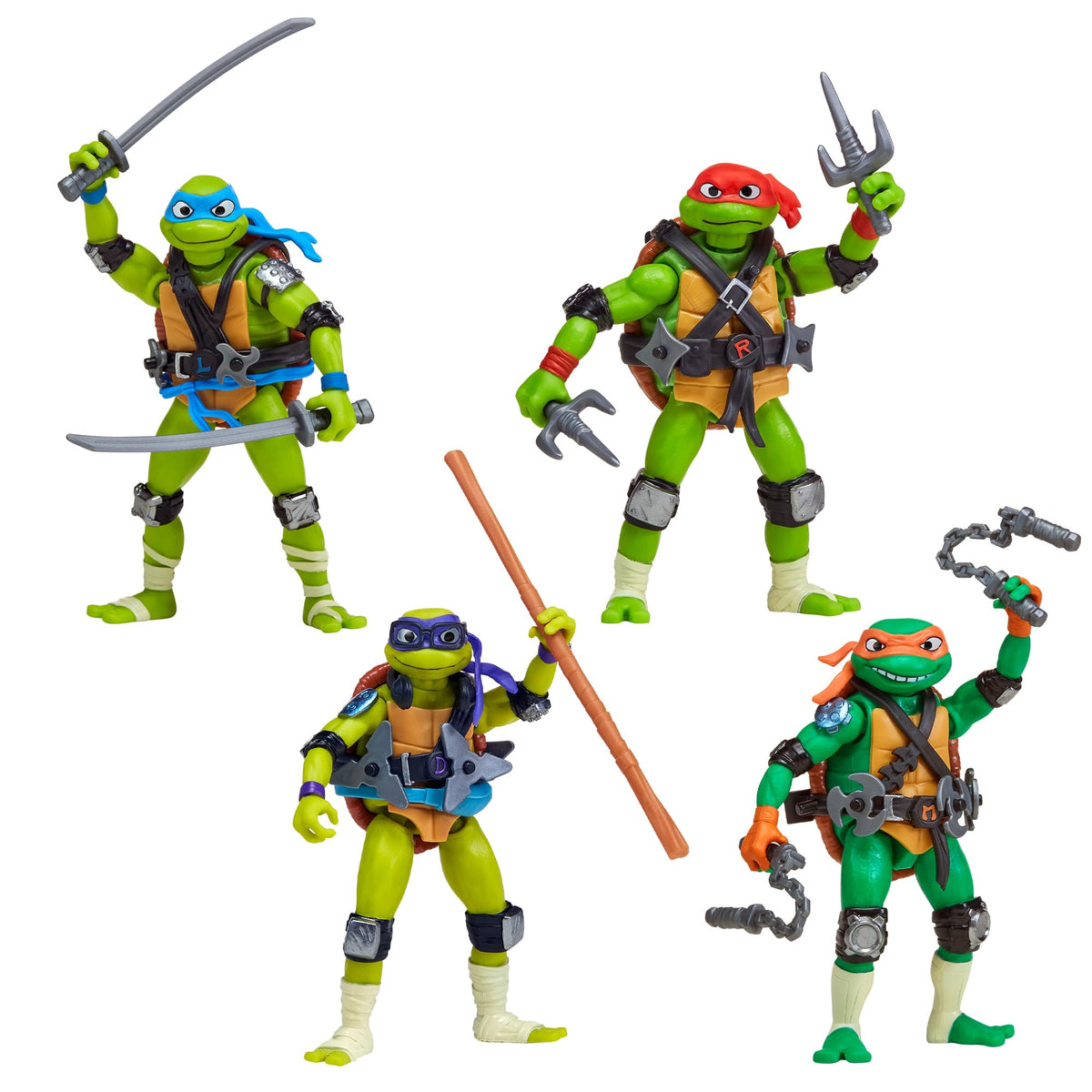 TMNT Mix N Match Bundle front view with authentic styling