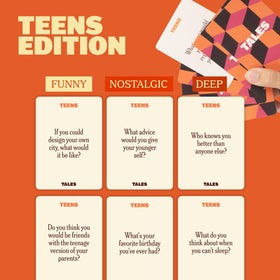 TALES Teens Edition durable case highlights compact, travel-friendly format