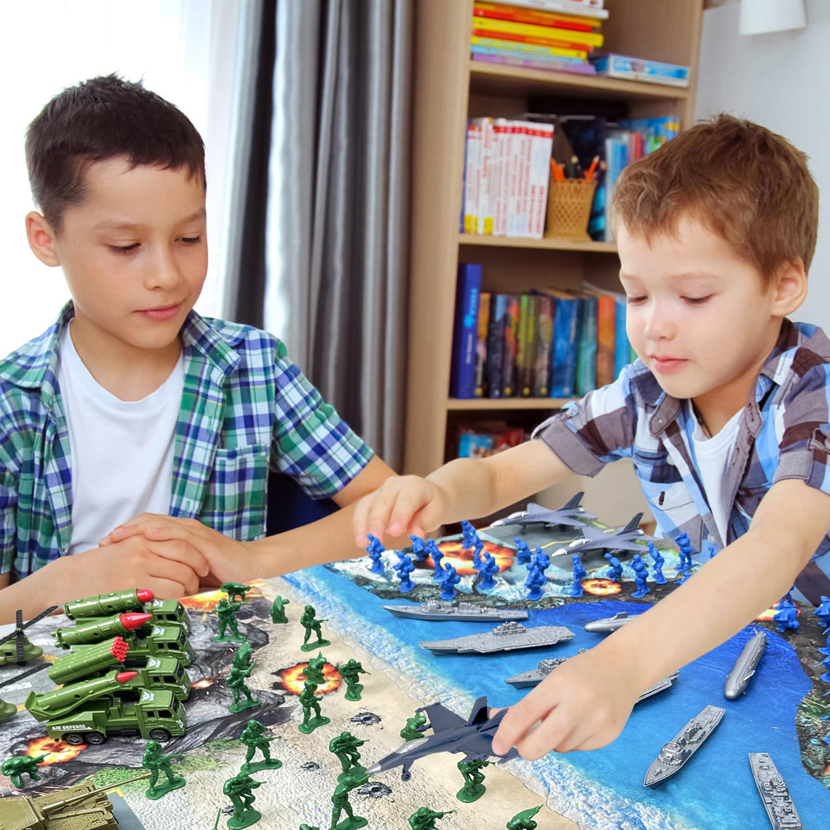 TALGIC Army Men Playset submarines evoke stealth naval play