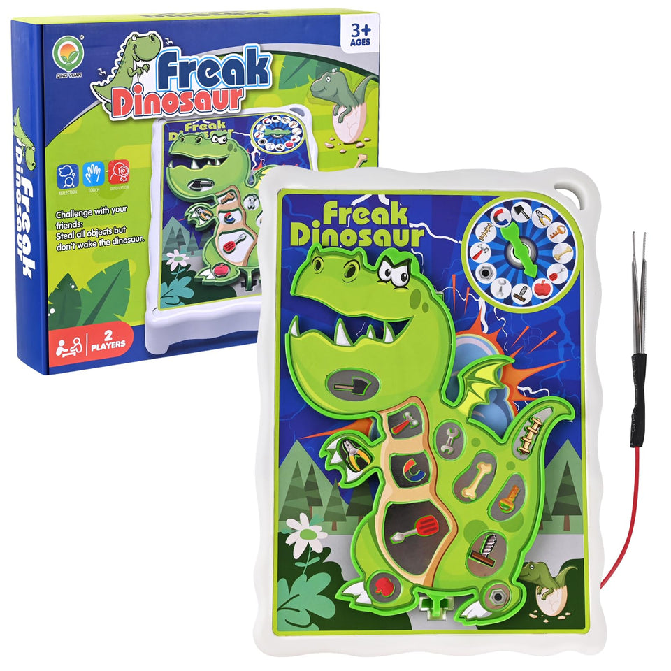 TALGIC Dinosaur Board Game pieces for kids promoting fine motor skills