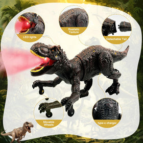 TALGIC dinosaur legs walking motion illustrates realistic movement for immersive play