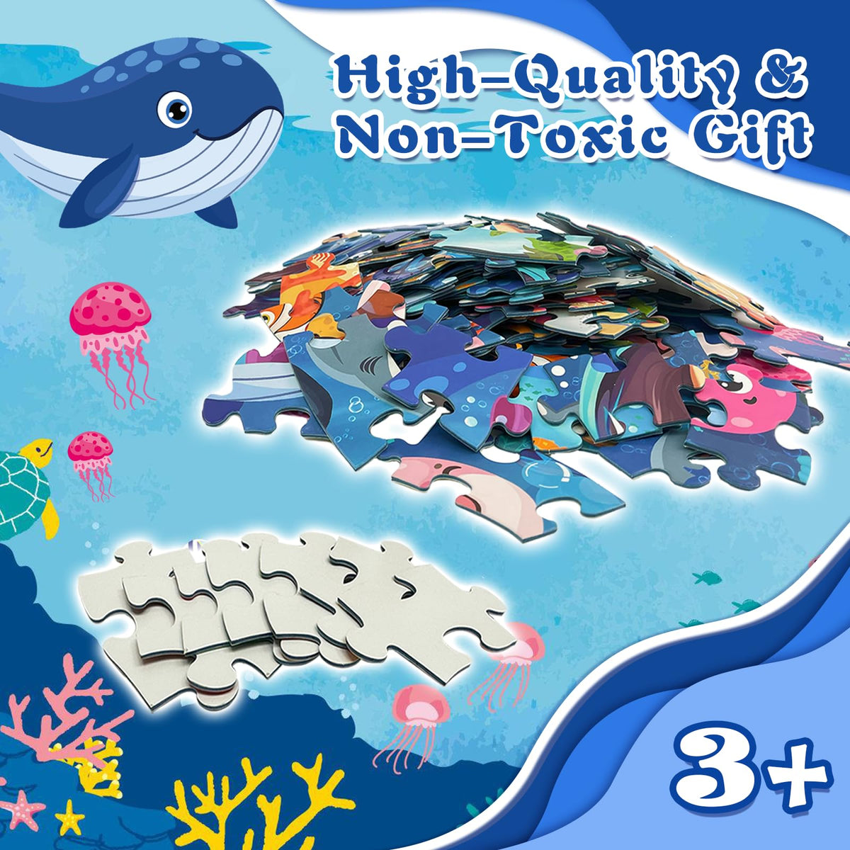 TALGIC family-friendly puzzle time promotes collaboration during round ocean play