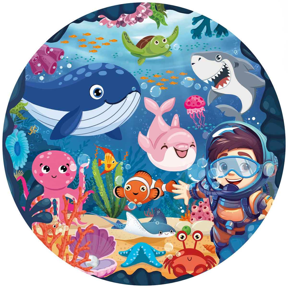 TALGIC gift for ages four to six inspires colorful puzzle adventures