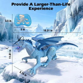 TALGIC dragon made from durable ABS plastic for long-lasting fun