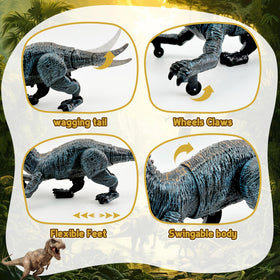 TALGIC robot dinosaur design emphasizes stable size for easy handling.