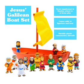 TaliCor BibleToys Tales of Glory 14 figurines — ready for interactive Bible adventures.