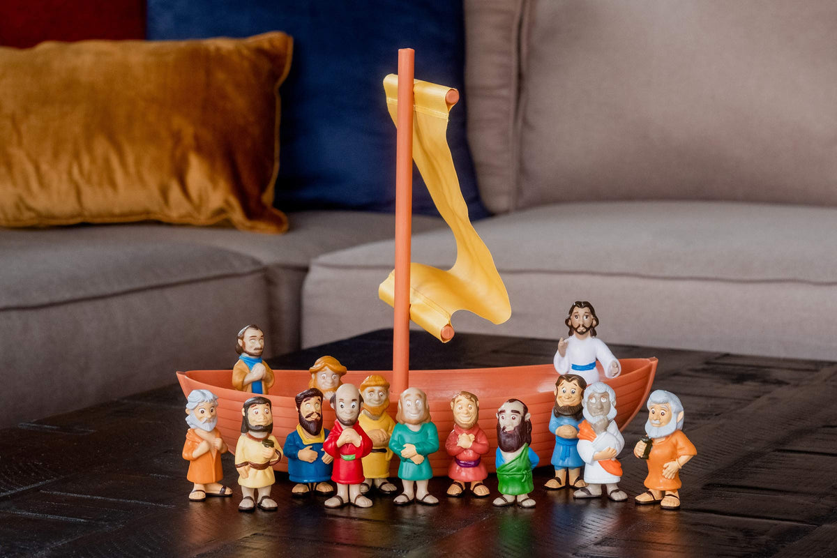 TaliCor BibleToys Tales of Glory colorful pieces — engages children during storytelling.