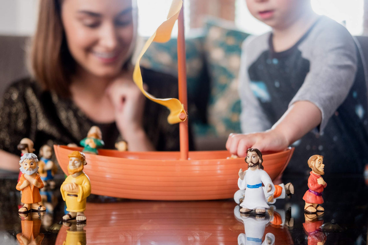 TaliCor BibleToys Tales of Glory plastic construction — kid-safe and durable.