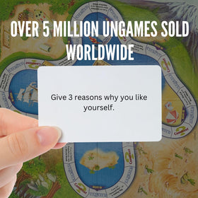 TaliCor The Ungame board and cards on a table encourage active listening.