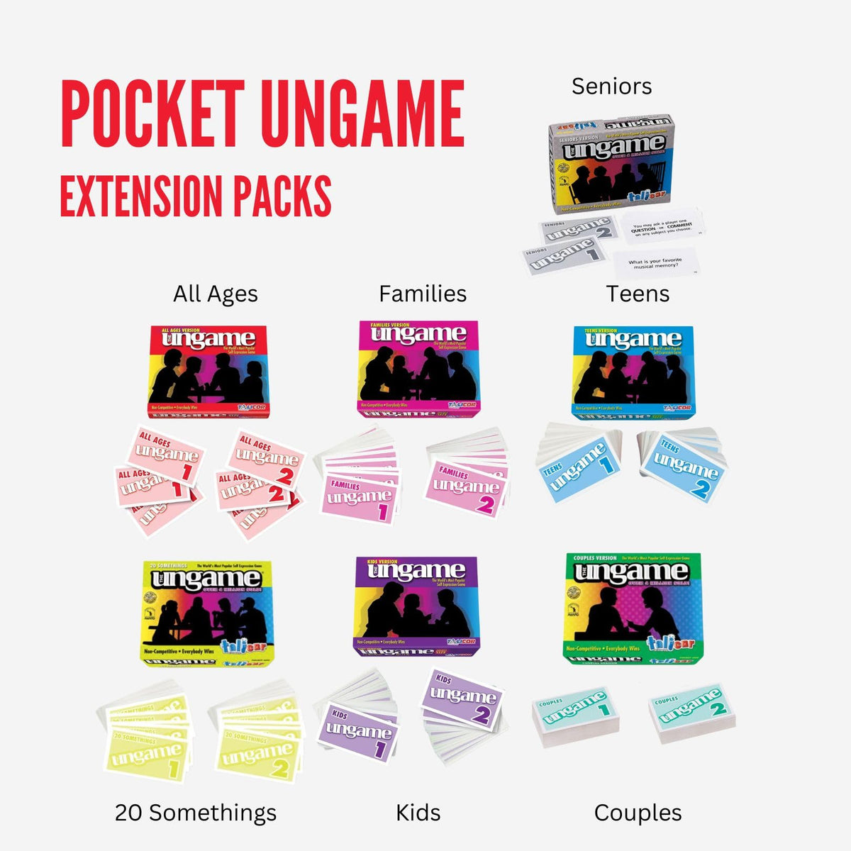 The Ungame explores emotions like anger and happiness through engaging questions.