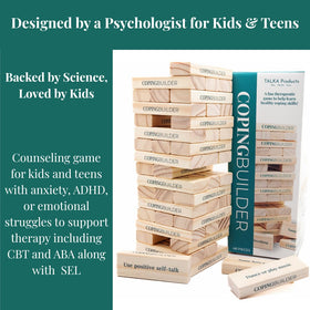 TALKA Coping Builder supports therapy sessions with structured prompts for self-regulation.