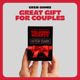 Talking Hearts After Dark intimate conversation prompts fostering closeness and meaningful talks.