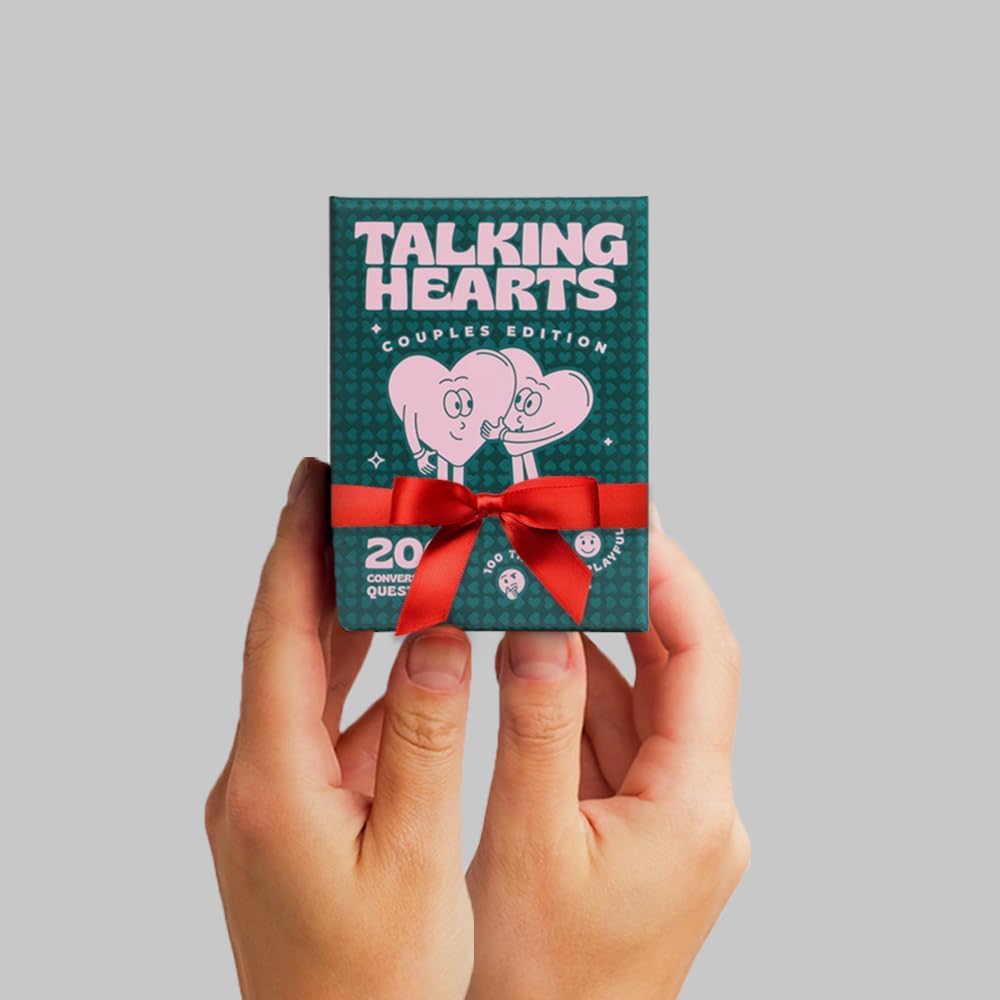 Talking Hearts travel card set compact for road trips and adventures.