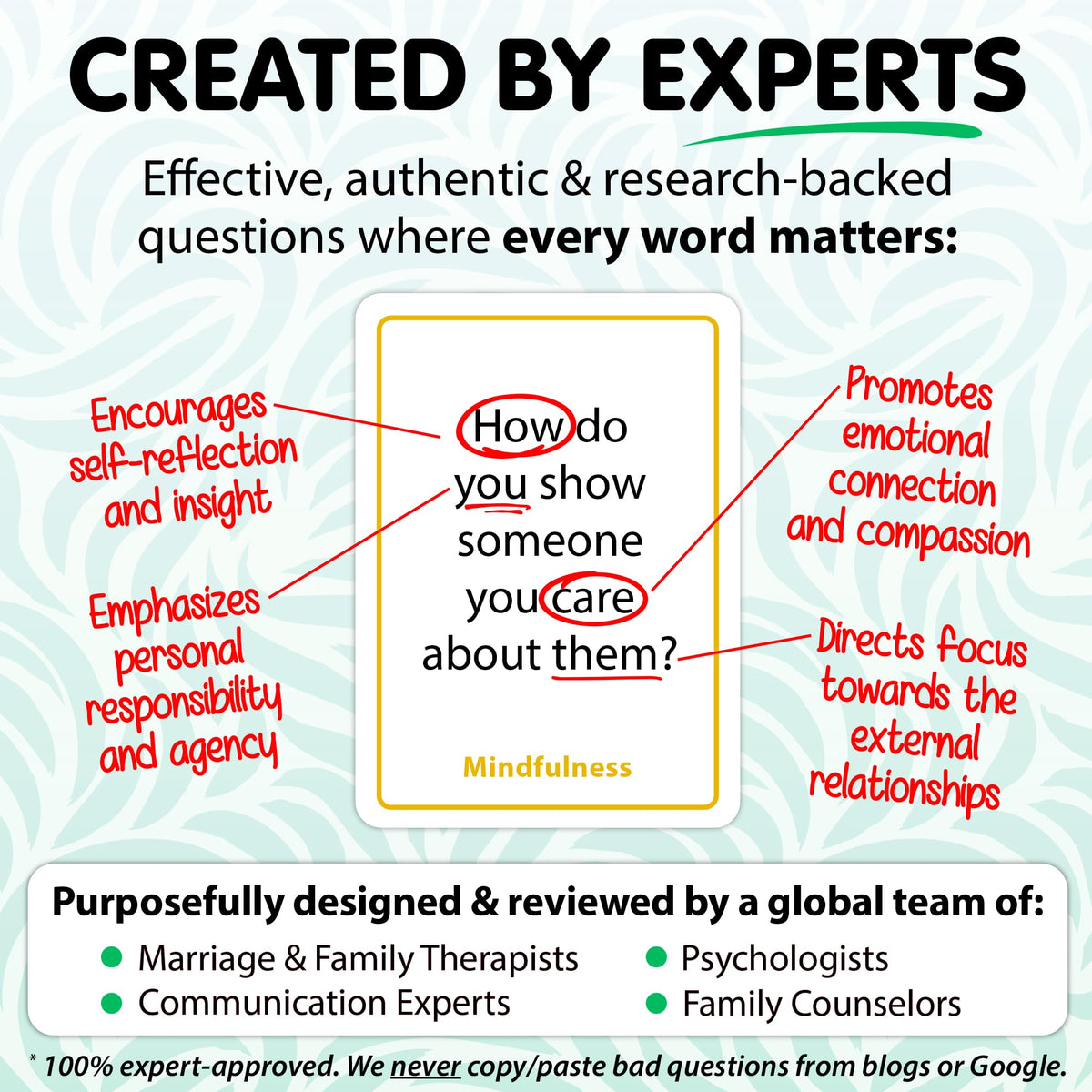Talking Point Cards emotional growth exercise encouraging empathy and self-awareness.