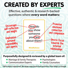 Talking Point Cards emotional growth exercise encouraging empathy and self-awareness.
