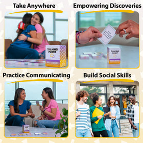 Talking Point Cards prompts designed to build trust and emotional safety.