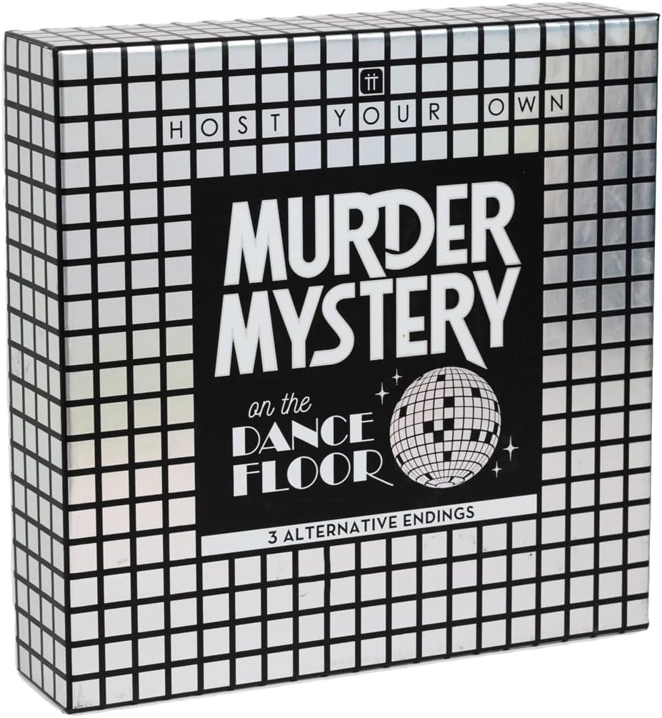 Talking Tables murder mystery on the dancefloor kit cover for a party ready feel