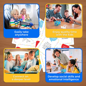 TalkWise 700 cards for family dinner encourage relaxed, engaging dialogue.