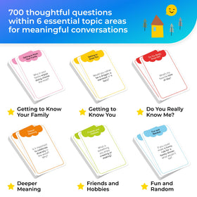 TalkWise prompts spark warm dinner-table conversations.
