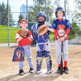 Talltalk baseball party favors pack, vibrant multi-item set for celebrations