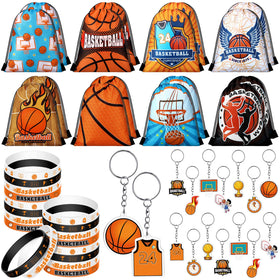 Talltalk basketball drawstring bags for party favors and gym use