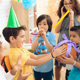 Talltalk basketball party collection ideal for birthdays, camps, and events