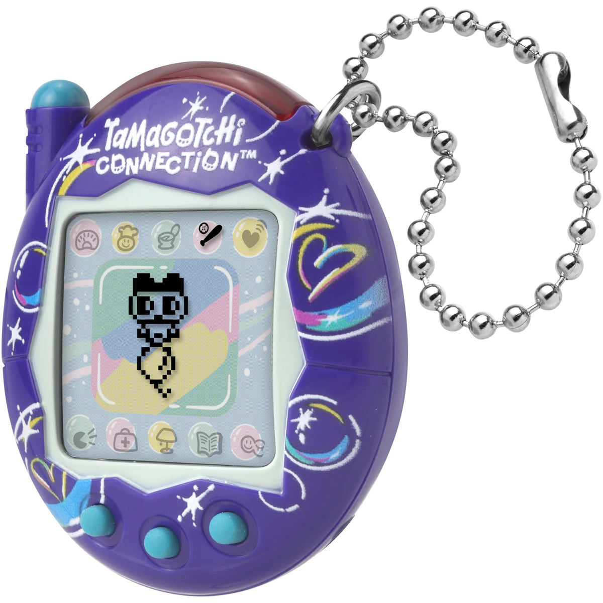 Tamagotchi Soapy Bubbles mini-games provide quick, engaging play experiences.