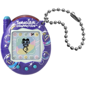 Tamagotchi Connection Soapy Bubbles shell demonstrates a vibrant purple design for joyful play.