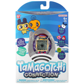 Tamagotchi feeding scene illustrating care and daily routines.