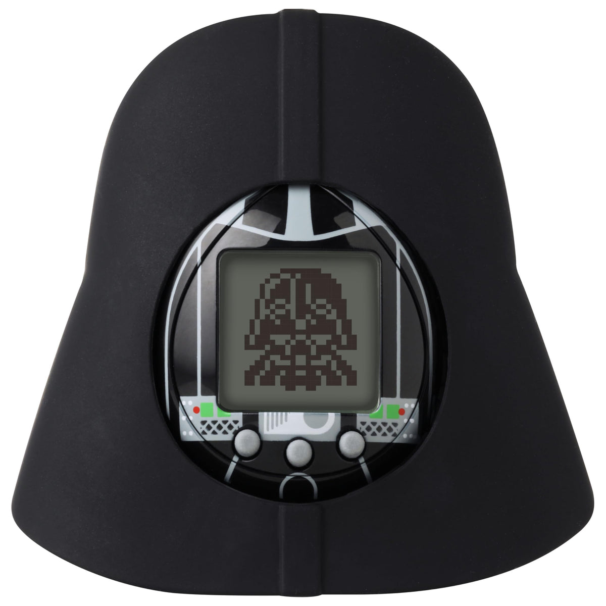 Tamagotchi Nano Darth Vader on a chain, ready for play and display