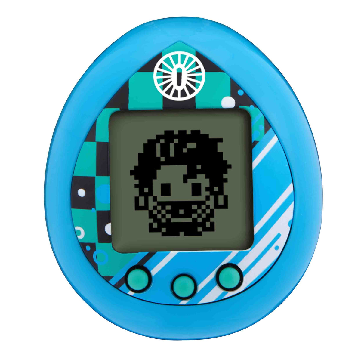 Tamagotchi Nano Demon Slayer Breath of Water Color device, compact and travel-friendly entertainment.