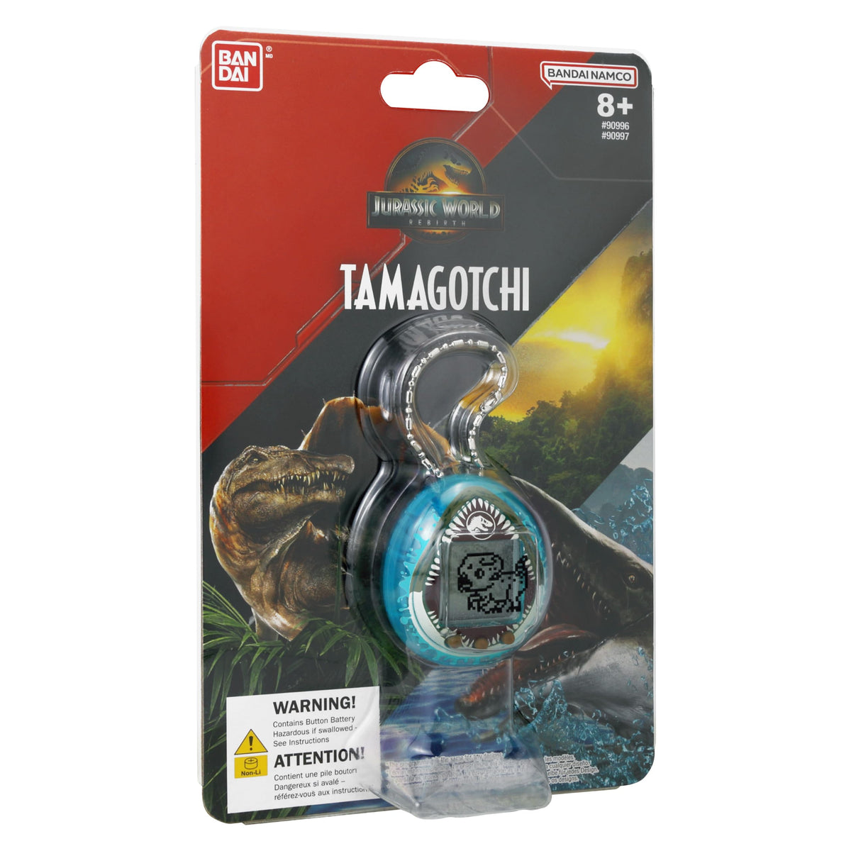 Tamagotchi Nano Jurassic World Rebirth scenes appear throughout the day