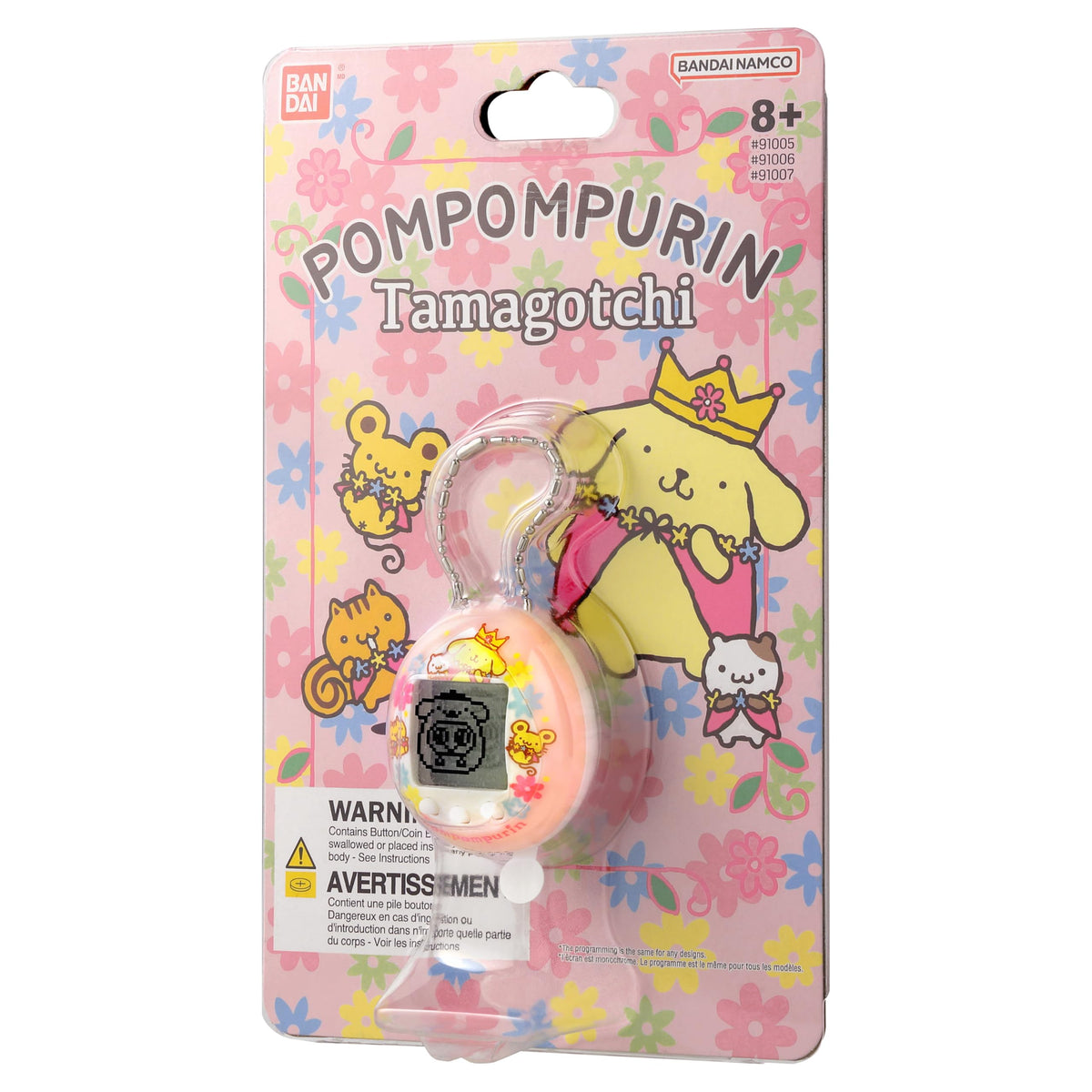 Tamagotchi Nano Pompompurin batteries included ready to play.