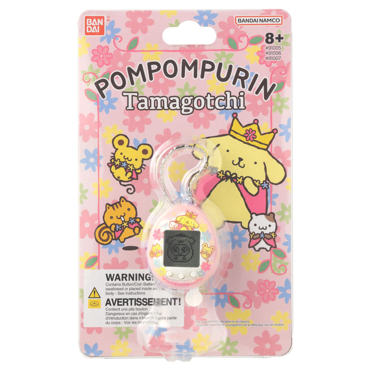 Tamagotchi Nano Pompompurin Cooking game in bright colors.