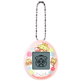 Tamagotchi Nano Pompompurin Magical Pink side view showcasing collectible 30th Anniversary design.