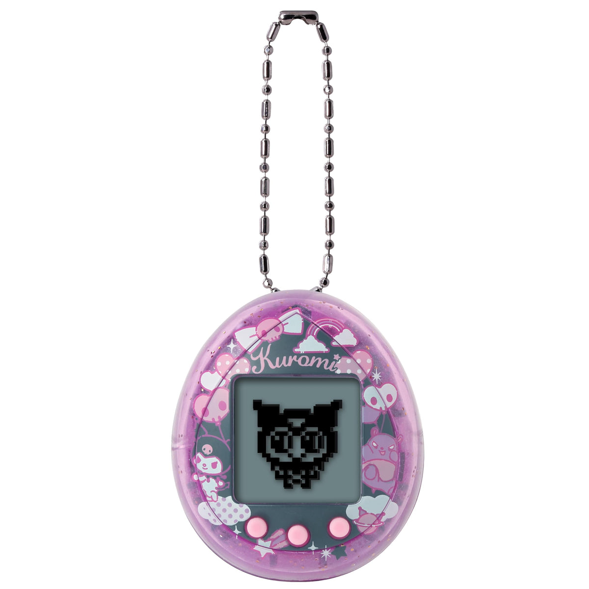 Tamagotchi Nano screen and interface highlight daily care moments and tiny rewards.