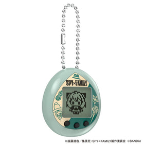 Tamagotchi Nano Spy Green outfit variety created by care choices.