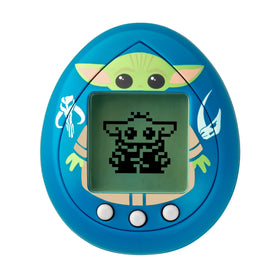 Tamagotchi Nano Grogu Blue front view for on-the-go care and play