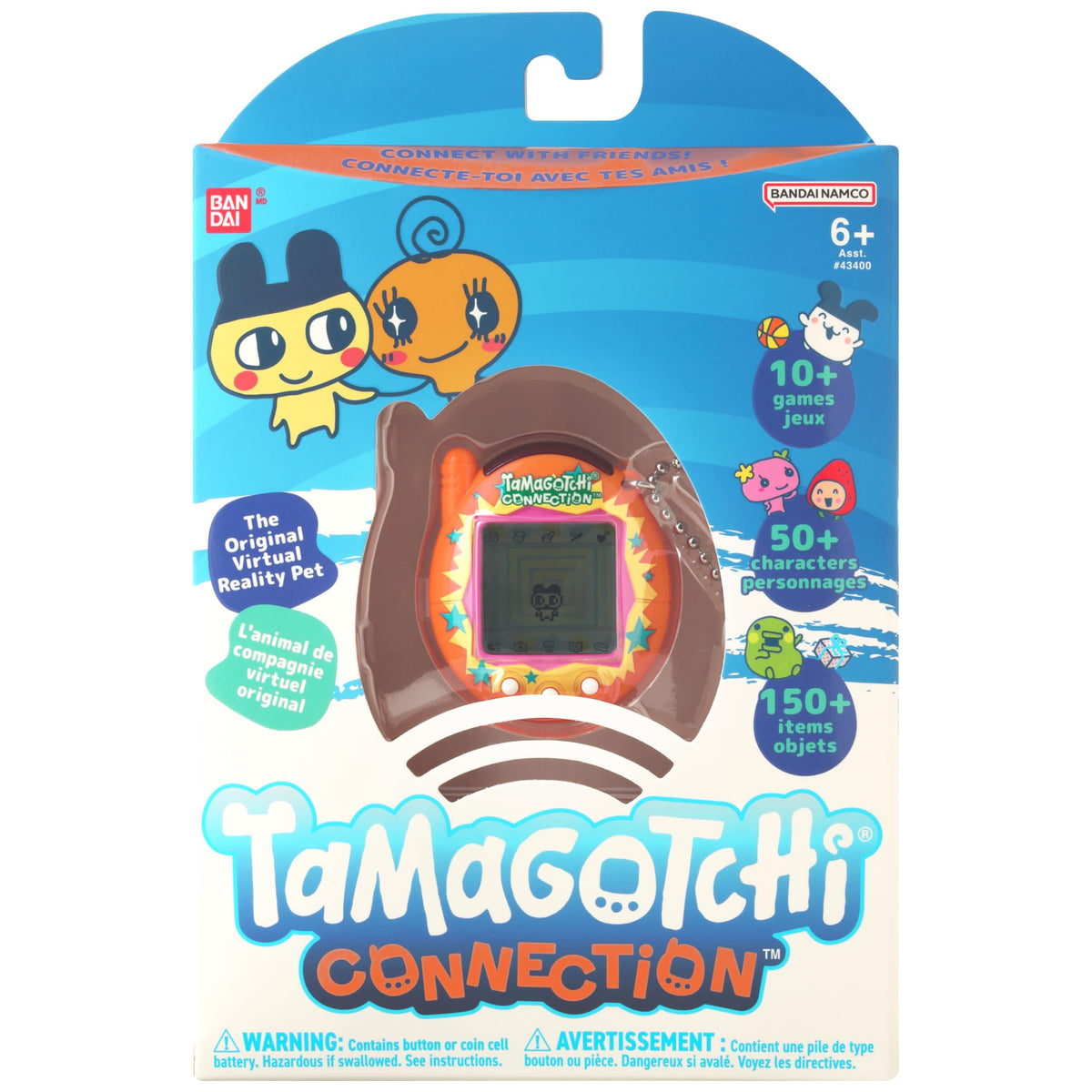 Tamagotchi Orange Burst unlocks items with Gotchi Points for customization.