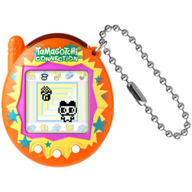 Tamagotchi Orange Burst shell design sparks nostalgic play and easy hands-on engagement.