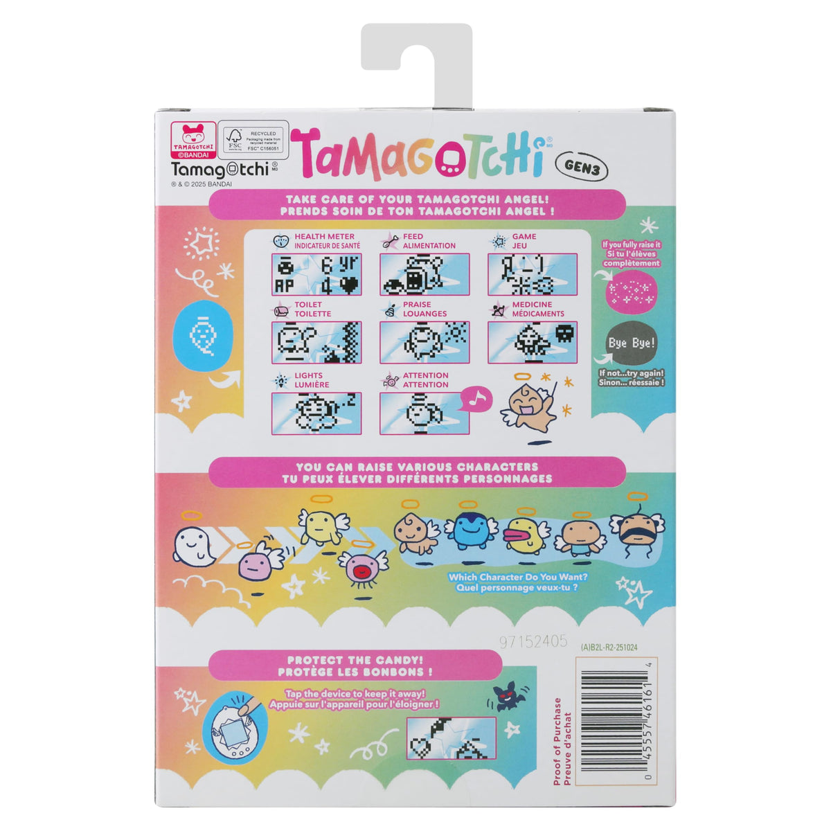 Tamagotchi Original age 8+ friendly design for safe pretend play.