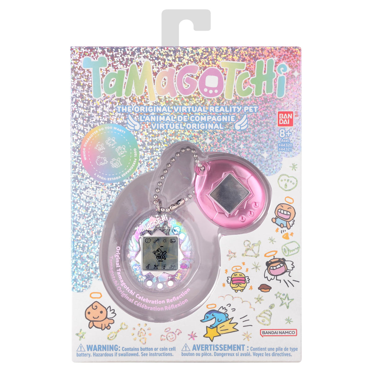 Tamagotchi Original angel-character varieties offer evolving play