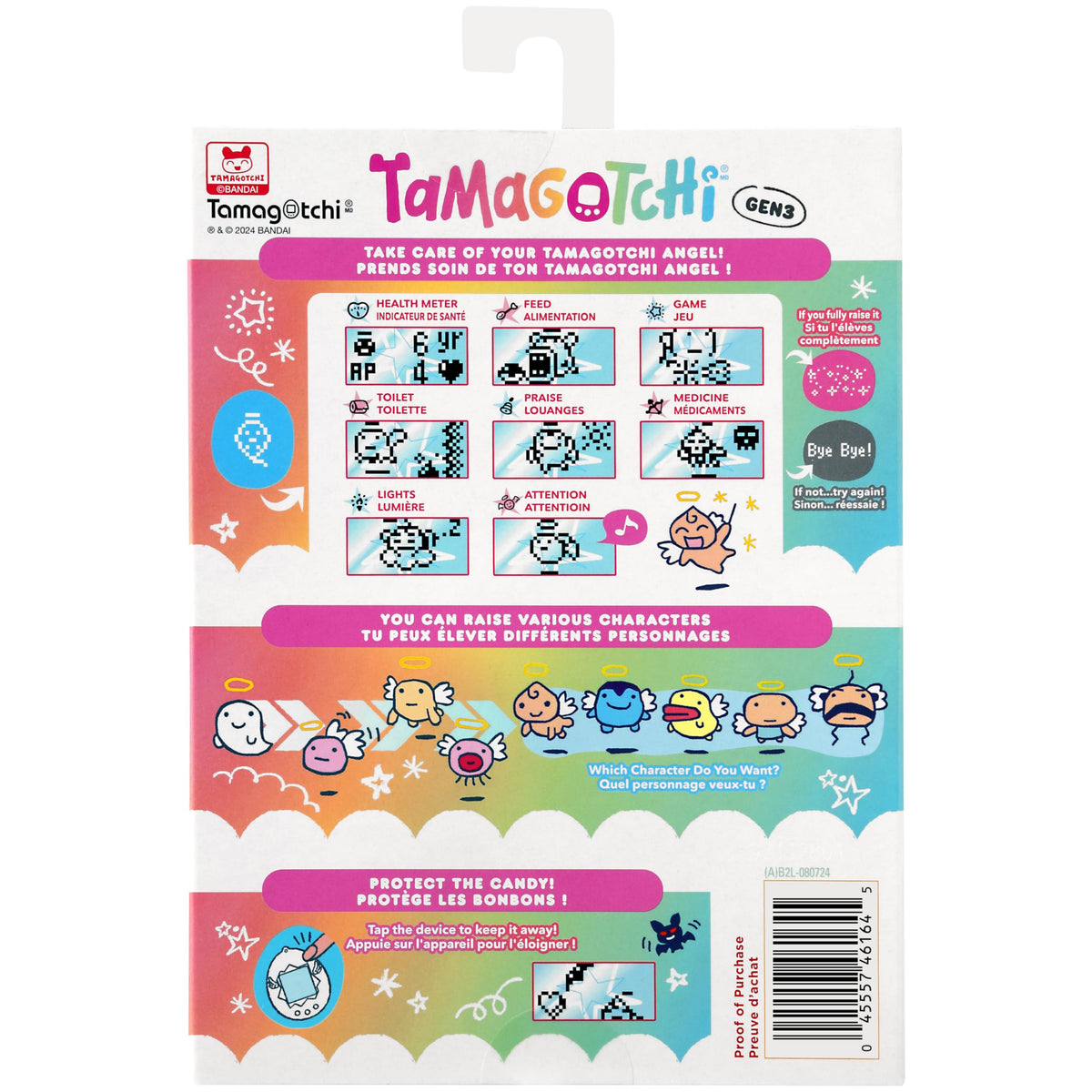 Tamagotchi Original Angel Tiara battery included—start playing right away.