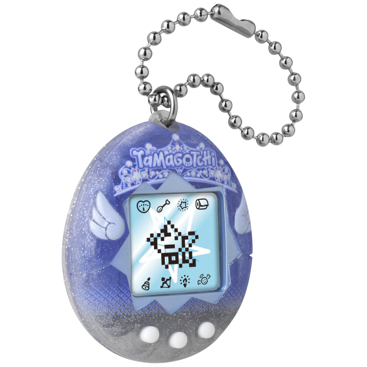 Tamagotchi Original Angel Tiara Shooting Star mini-game—engaging play during commutes.