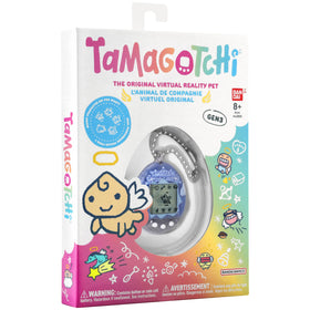 Tamagotchi Original Angel Tiara tap feature—interactive summons and playful surprises.