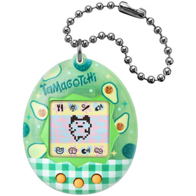 Tamagotchi Original Avocado Mix shell on chain for portable play