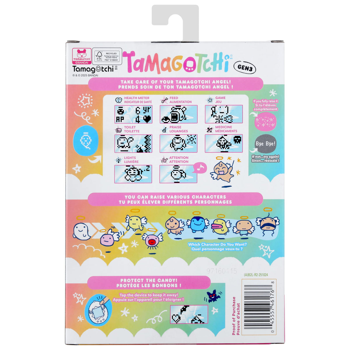 Tamagotchi Original bag clip attachment for on‑the‑go portability